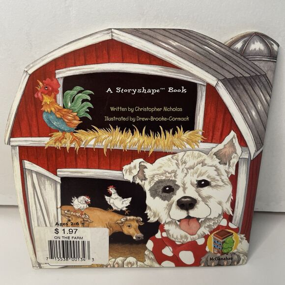 On The Farm by Christopher Nelson - A Story Shape Book - Picture 2 of 5